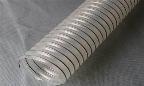 聚鑫橡塑聚氨酯pu吸塵管廠家泰安吸塵管 天津市南開區(qū)金榮發(fā)橡塑制品銷售中心 pu通風管 鋼